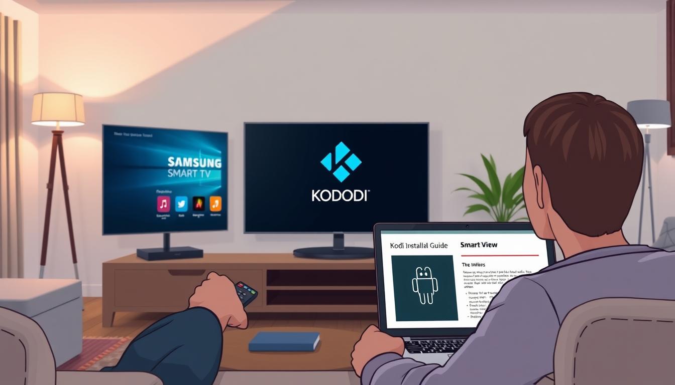 How to install Kodi on samsung smart tv