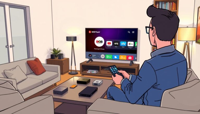 How to install BOB player on smart tv