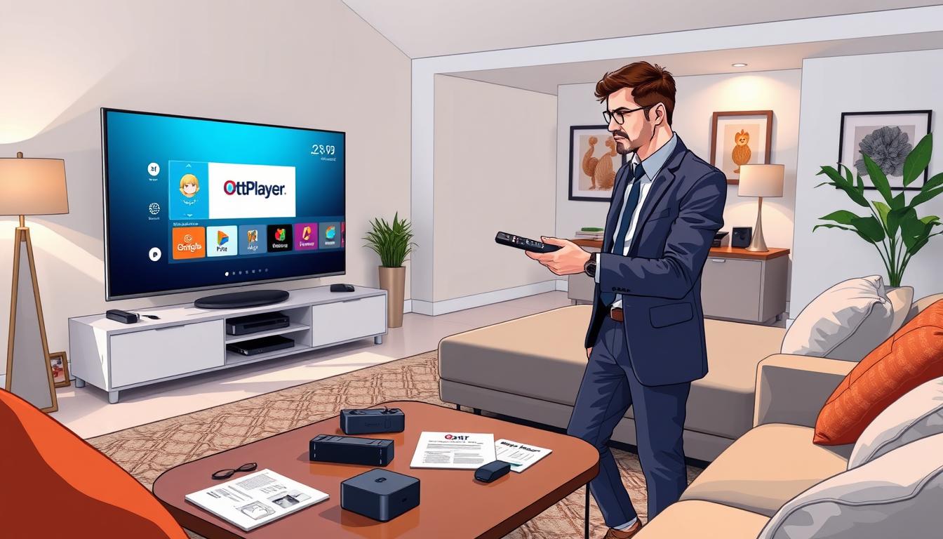 How to install OttPlayer on smart tv