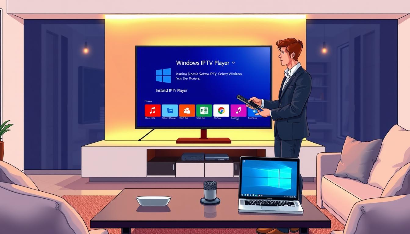 How to install windows iptv player on smart tv