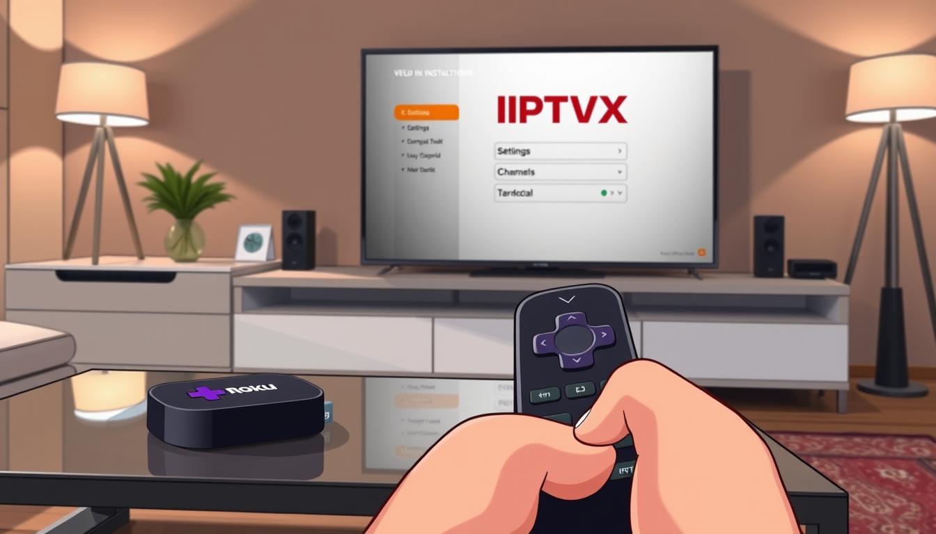 How to install IPTVX on roku
