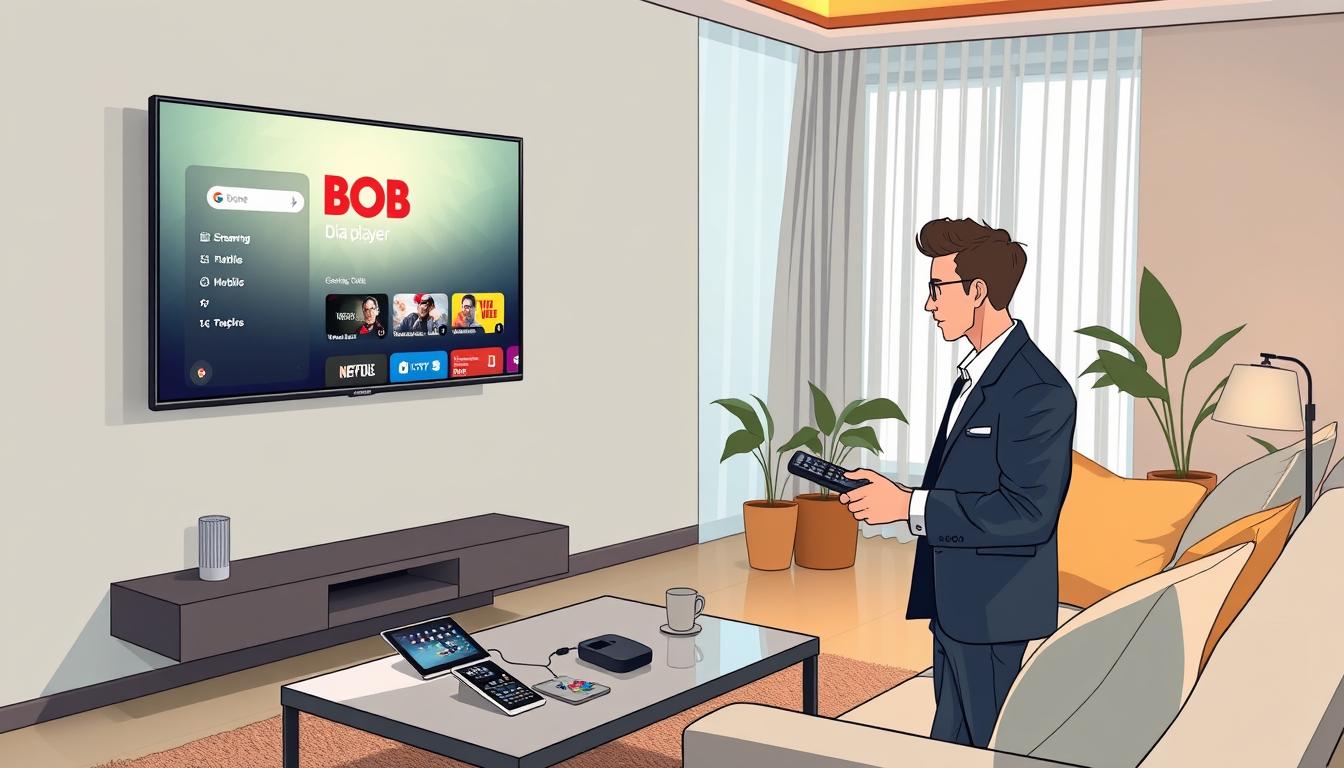 How to install BOB player on samsung smart tv