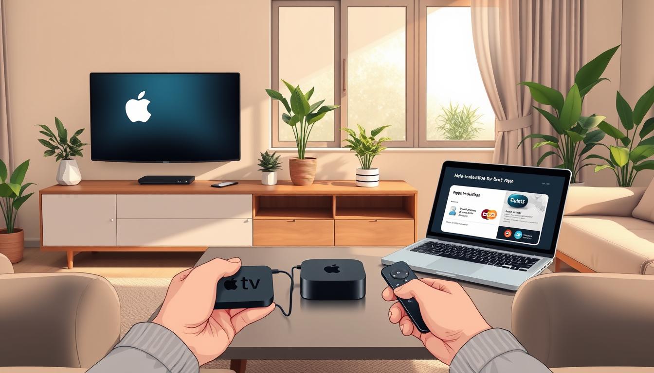 How to install NET IPTV on apple tv