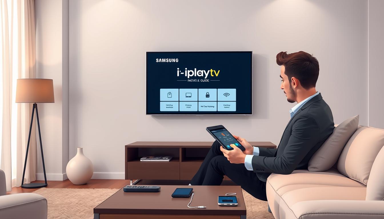 How to install iPlayTV on samsung smart tv